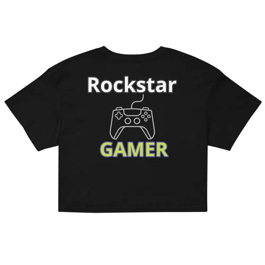 Rockstar Gamer GTA Online Theme Women's Crop Top product image (5)