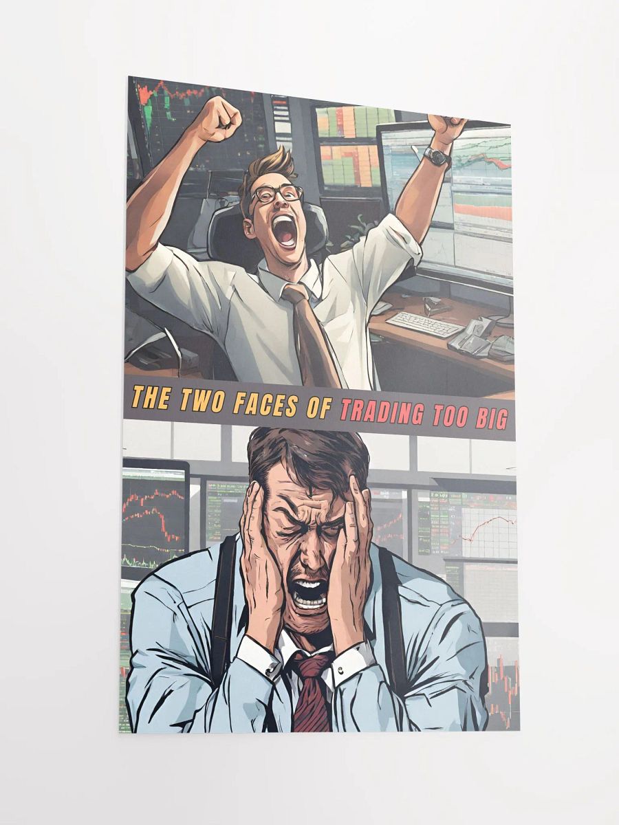 Trading Too Big Inspirational Poster product image (5)