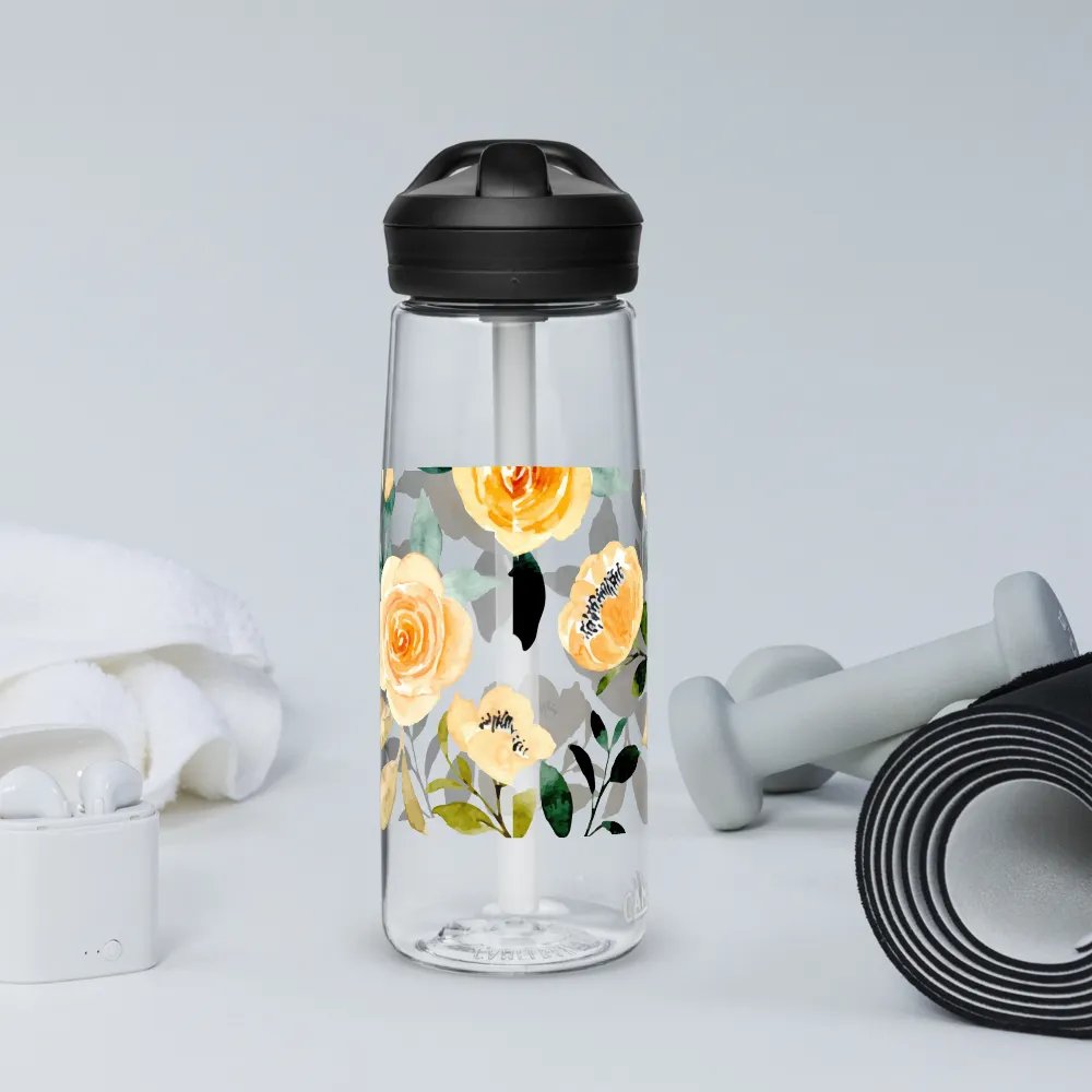 Yellow Rose Delight waterbottle product image (11)