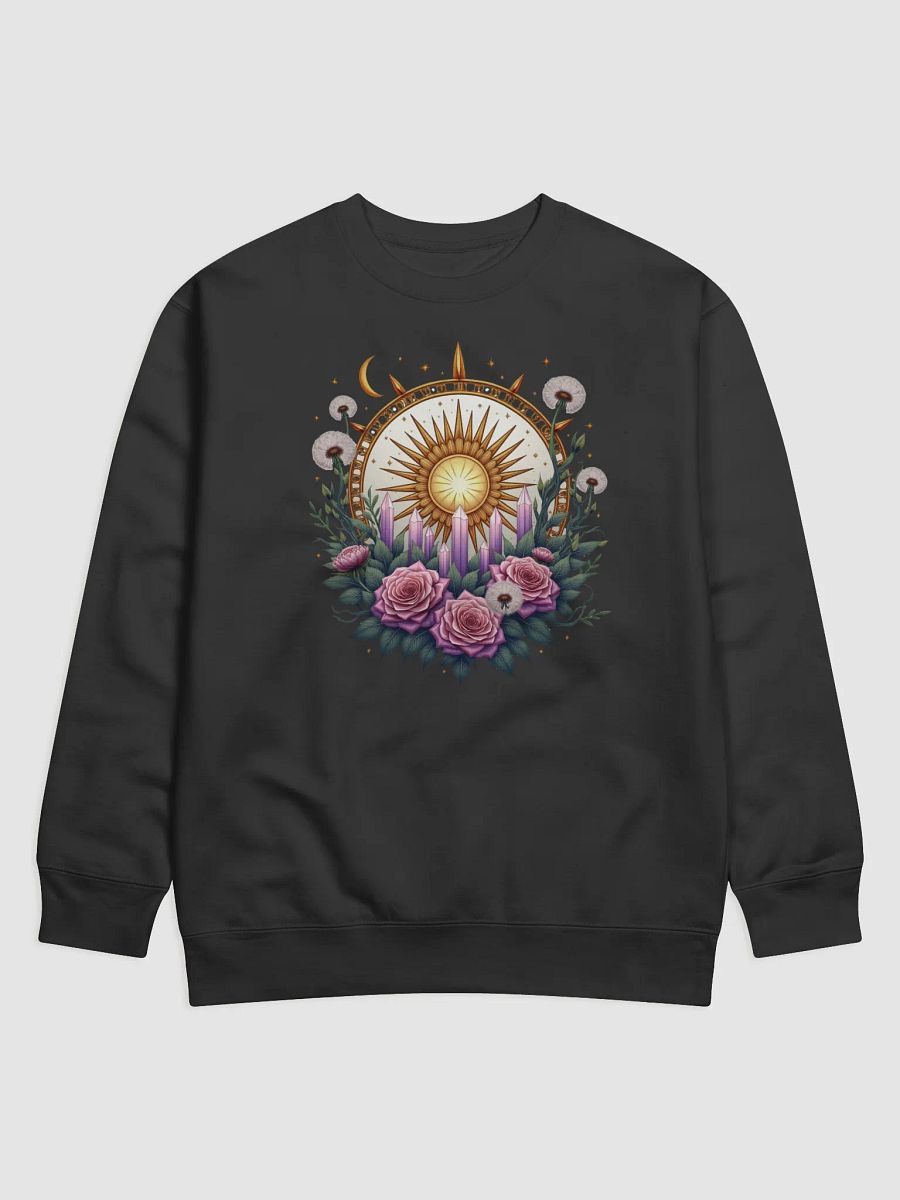 Mystical Sun and Crystal Rose Garden - Celestial Boho Design product image (1)