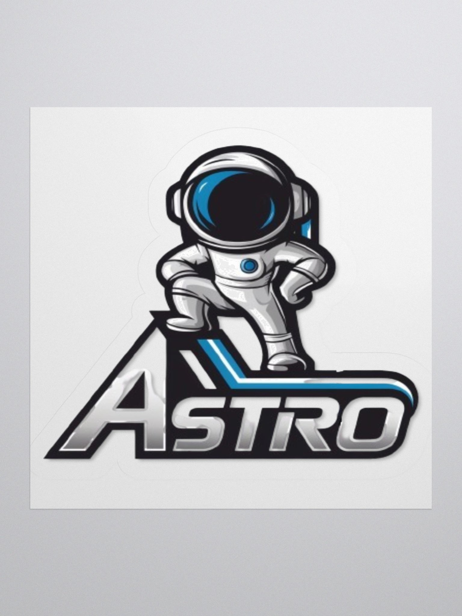Exclusive Astro Astronaut Vinyl Sticker - Space Exploration Design product image (1)