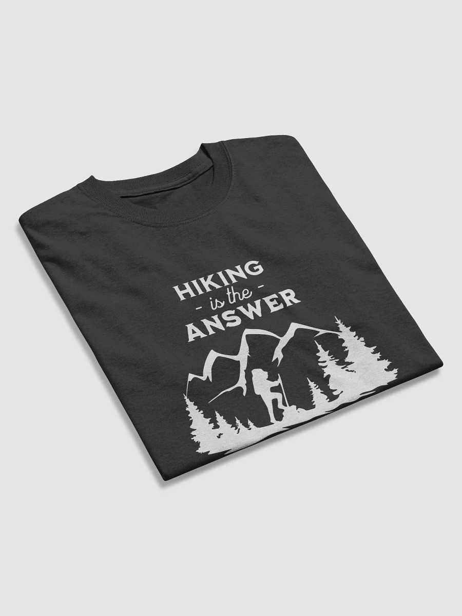 Hiking is the Answer Graphic T-Shirt product image (35)