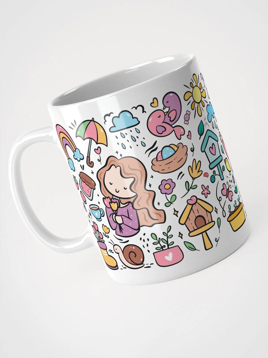 Spring Girl Cartoon Doodle product image (7)