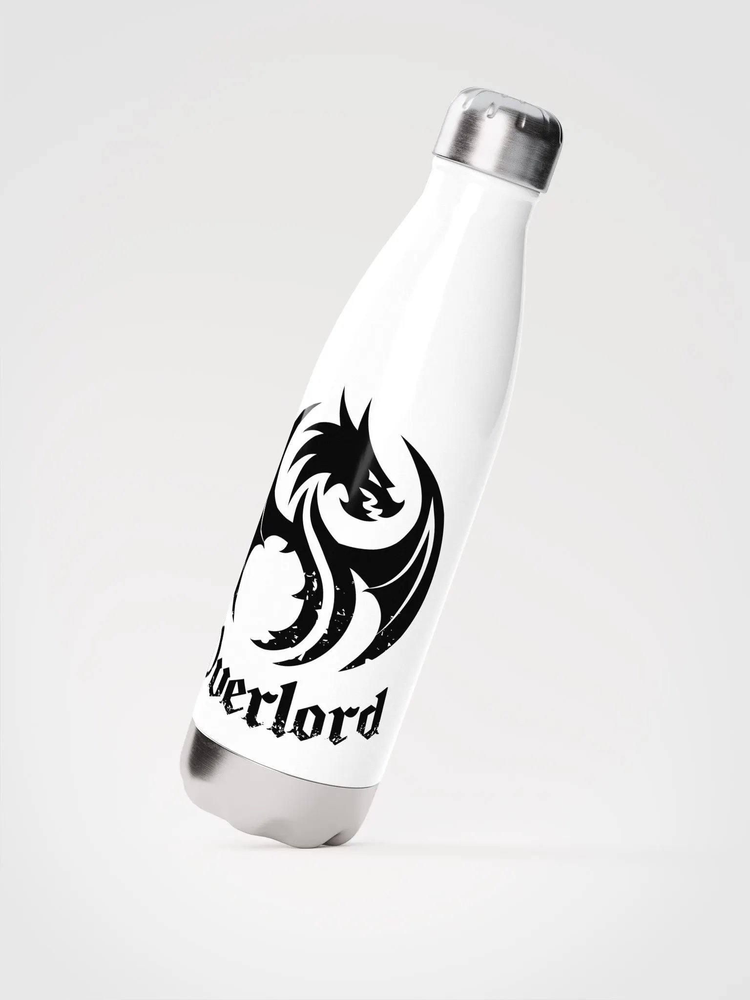 Overlord Stainless Steel Water Bottle (Black) product image (2)