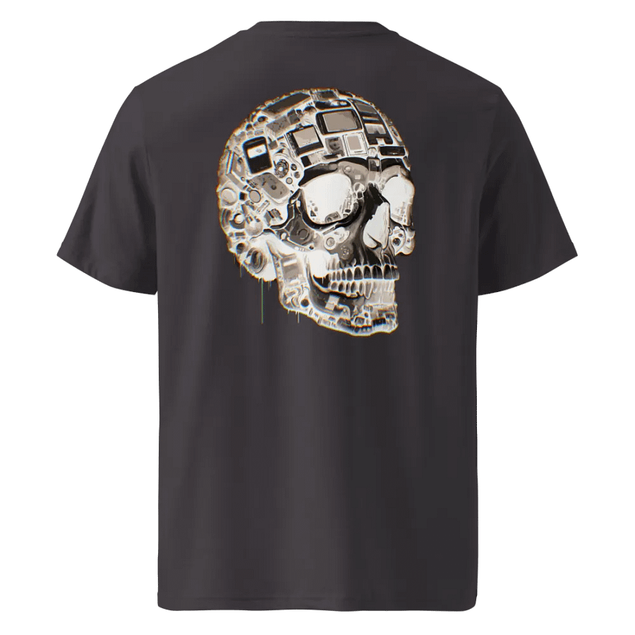VACIO NEGATIVE Techno Skull Glitch T-Shirt product image (3)