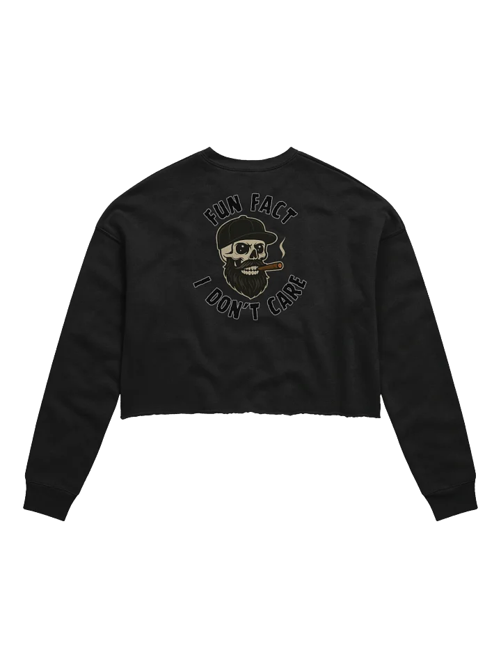 Badass BeardGrumpy Crop Sweatshirt product image (4)