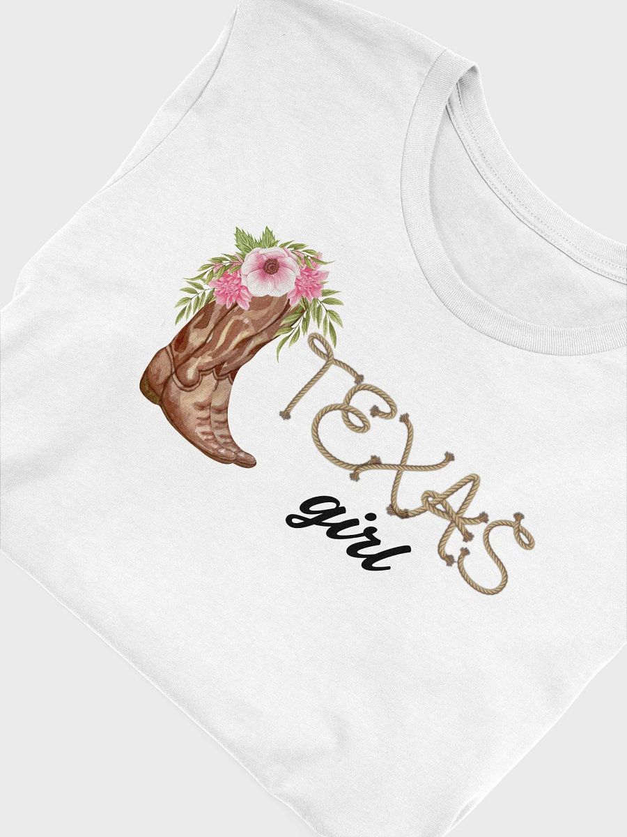 TEXAS GIRL Rope Font Shirt 2 product image (1)