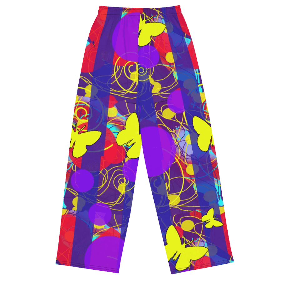 Happy Spring Pattern Wideleg Pants product image (1)
