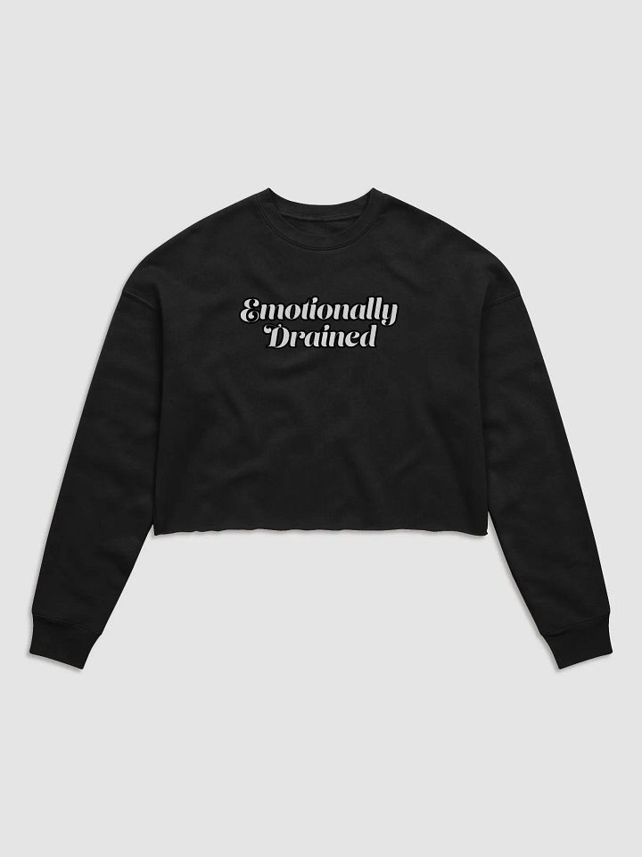 WOMEN'S FLEECE CROP SWEATSHIRT product image (1)