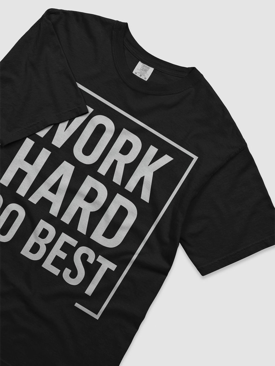Unlock Your Potential with Matt Damon’s Inspiring Mantra:   Work Hard, Do Best. — Wear the Motivation That Changes Lives product image (3)
