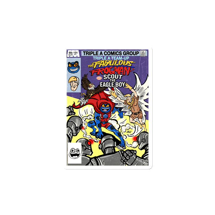 Triple A Team-Up Frogman and Scout Magnet product image (2)