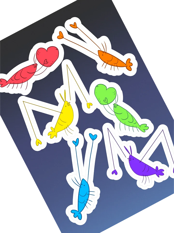SHRAMPS Sticker Set product image (1)