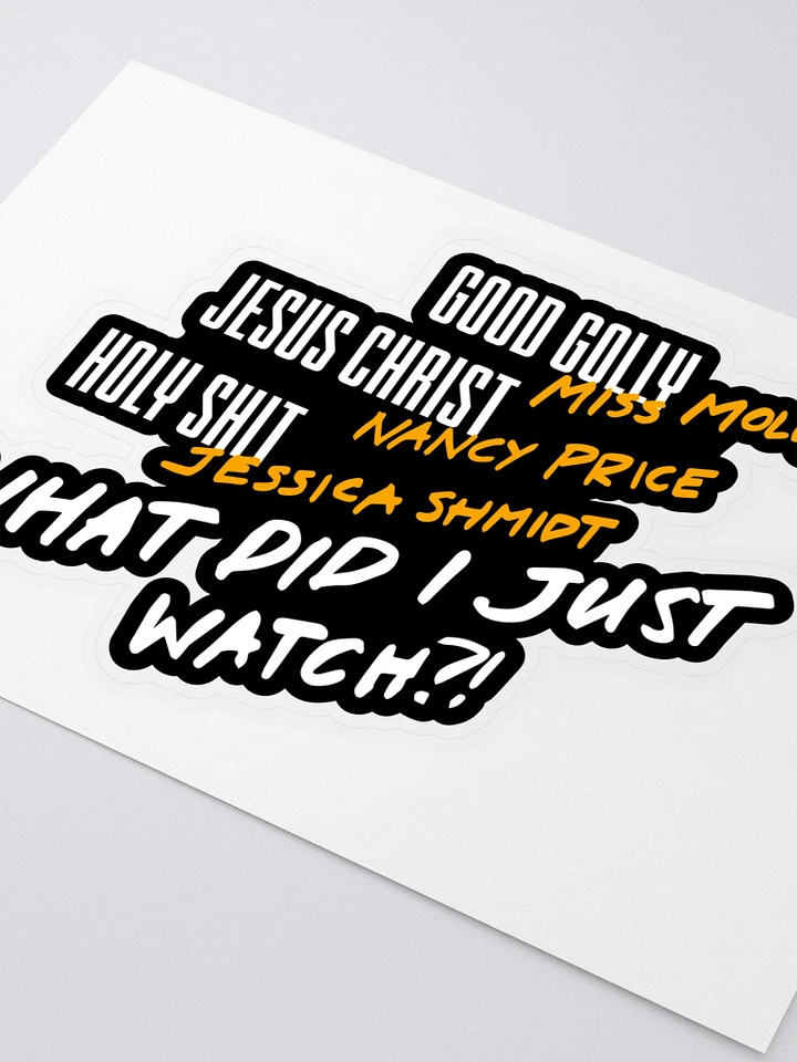 Good Golly, Jesus Christ, Holy Shit Sticker product image (1)