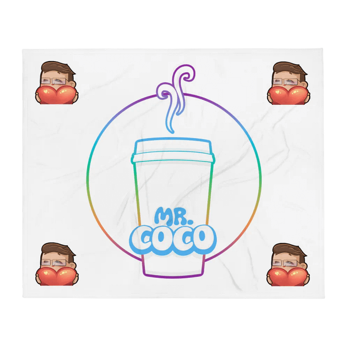 MR. COCO Beverage Cup Throw Blanket product image (1)