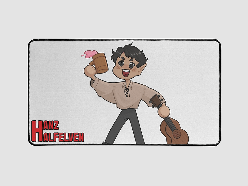 "Chibi" Hanz Halfelven Desk Mat