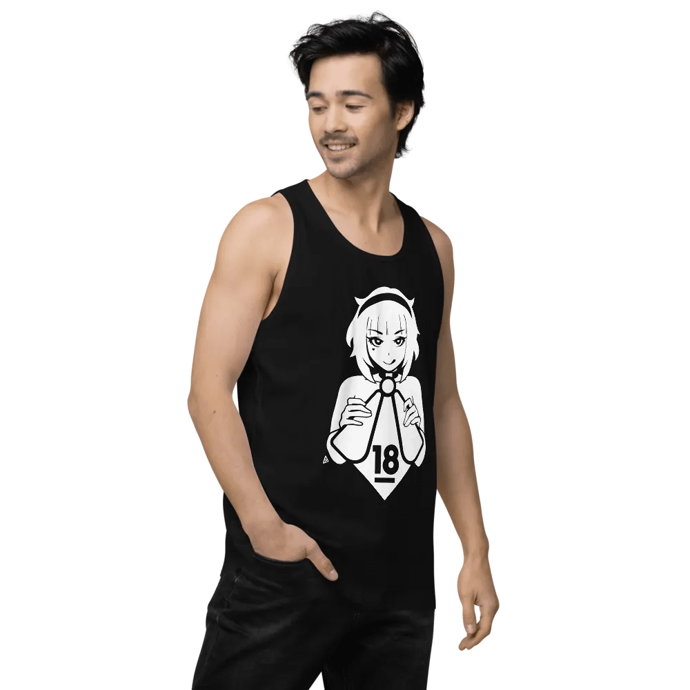 R18 - TANKTOP - BLACK/PINK product image (5)