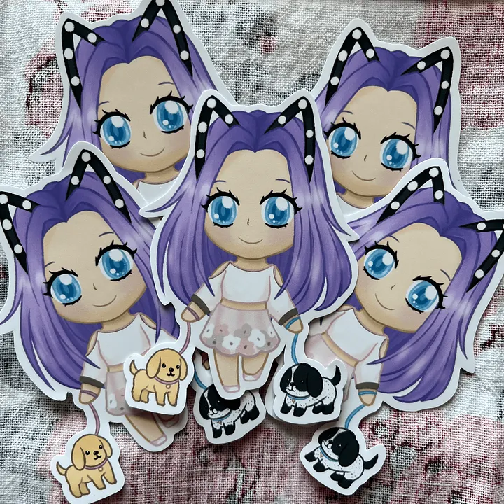 Freya Chibi Sticker product image (2)