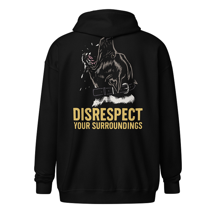 DISRESPECT Simple - Zip Hoodie product image (3)