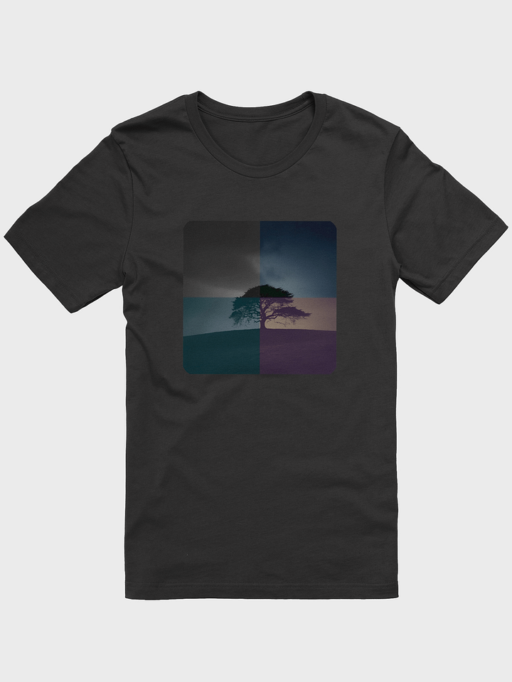 Four Season Chromatic Tree Silhouette T-Shirt product image (5)