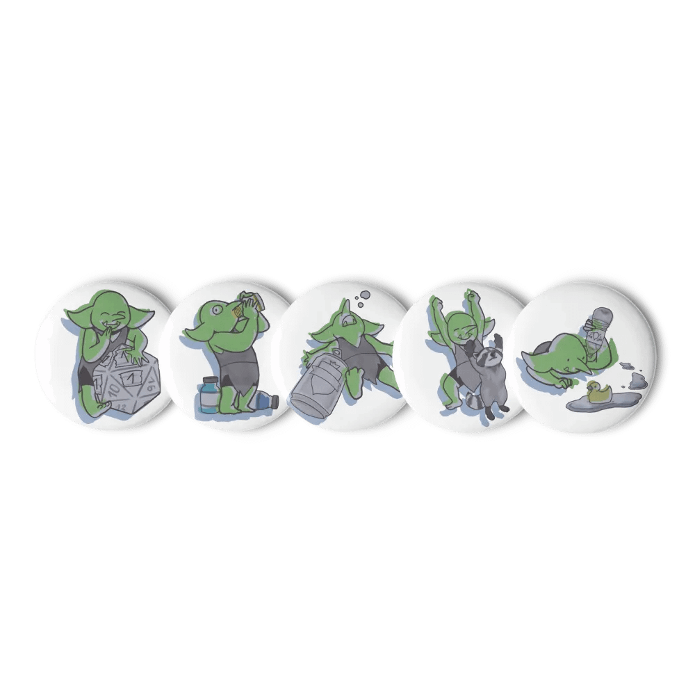 Goblin Pins (Set of 5) product image (4)