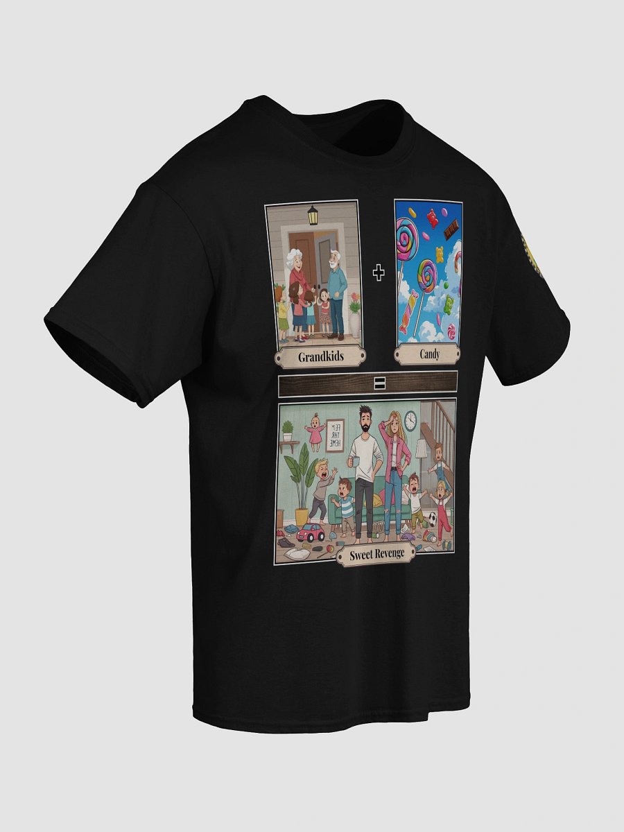 Grandkids + Candy = Sweet Revenge (Both) Gildan Heavyweight T-Shirt Colors (1) product image (4)