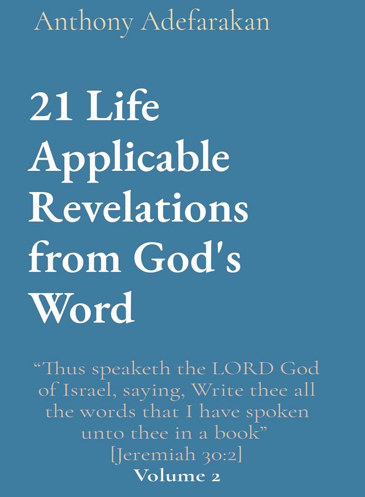 21 Life Applicable Revelations From God's Word - Vol. 2 _ Ebook product image (1)