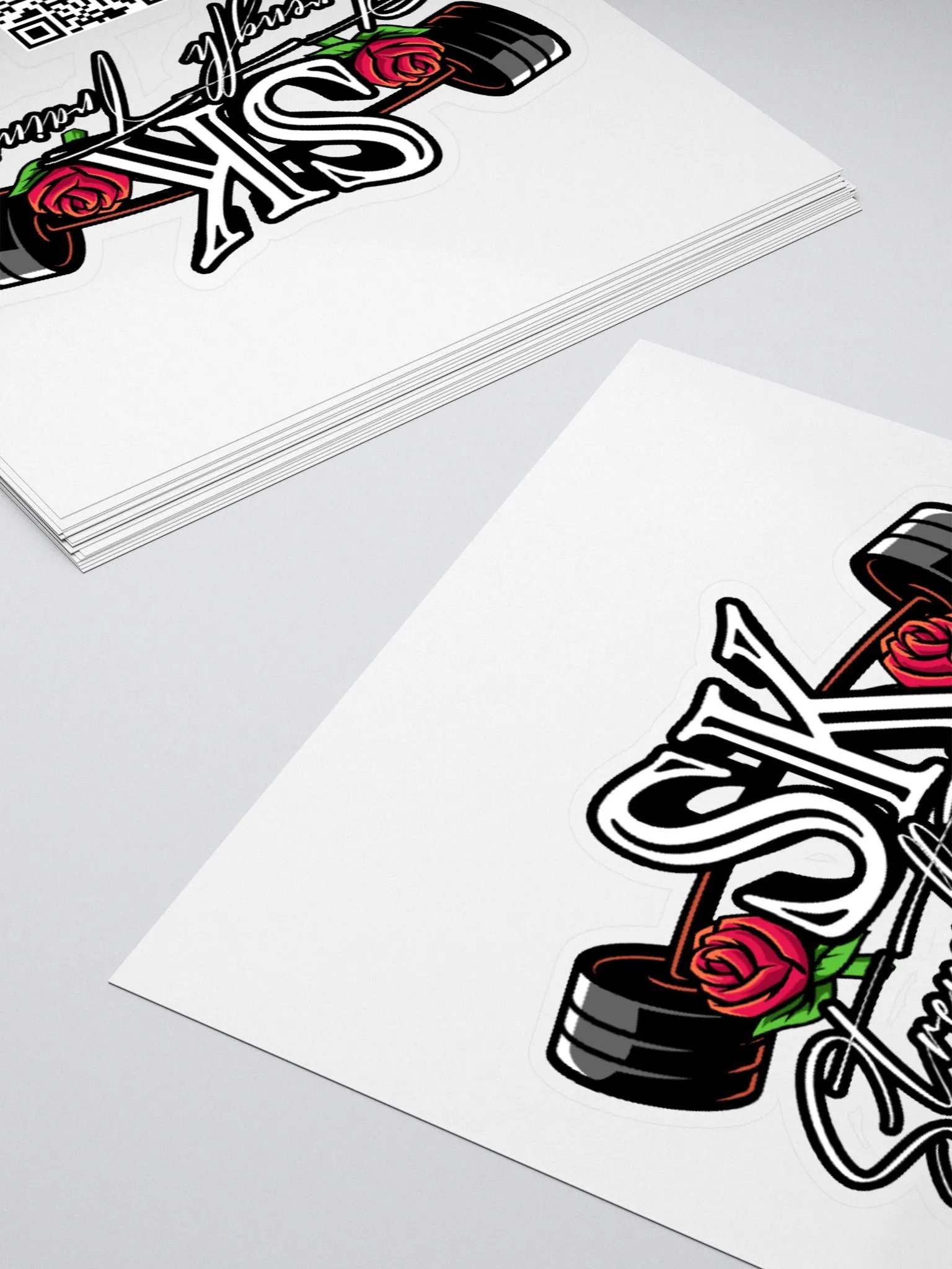 Strength Training Logo Kiss Cut Stickers product image (12)