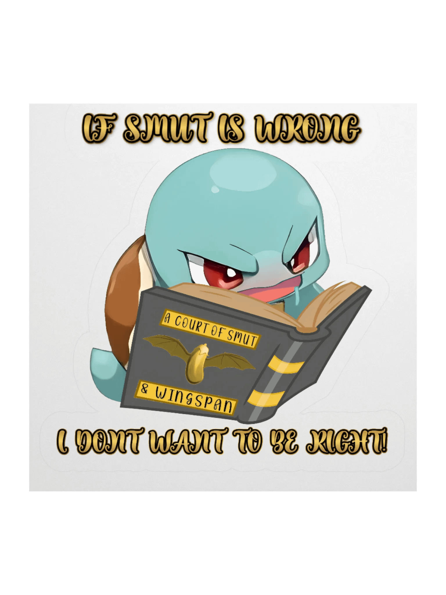 Naughty Reading Turtle product image (1)