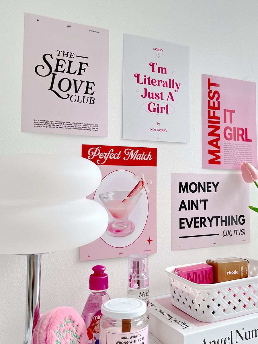 Self Love Club Pink Print product image (8)