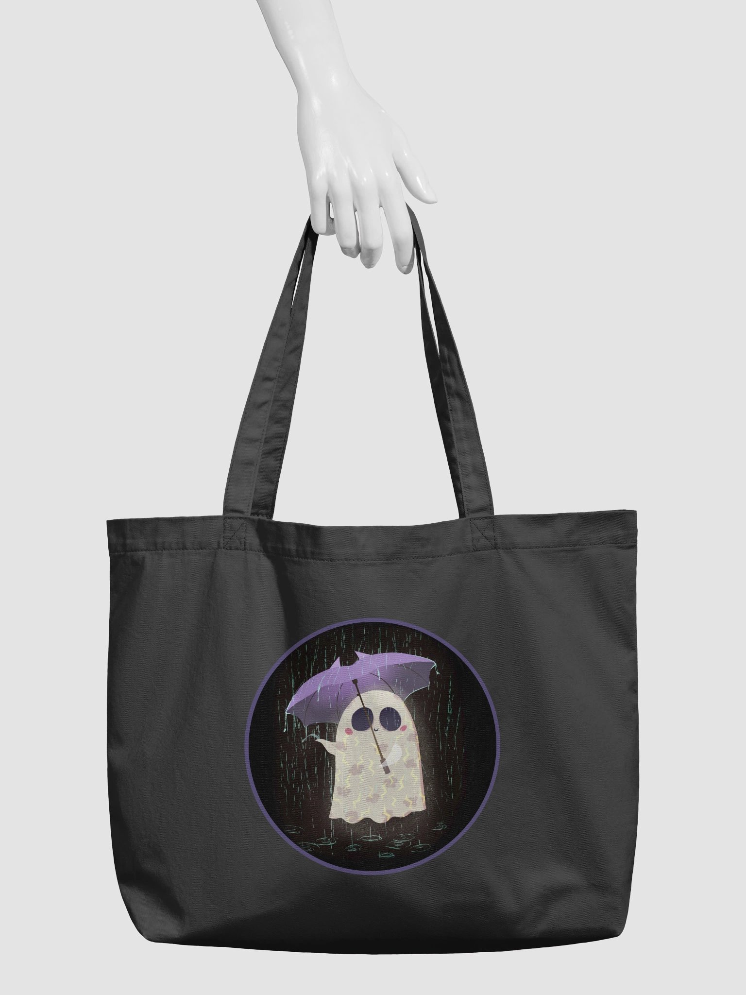 Little Ghost in the Rain - Tote Bag product image (3)