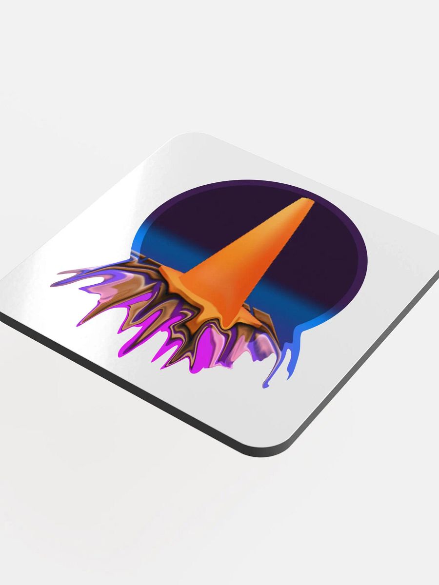 leadbman melted logo coaster product image (4)