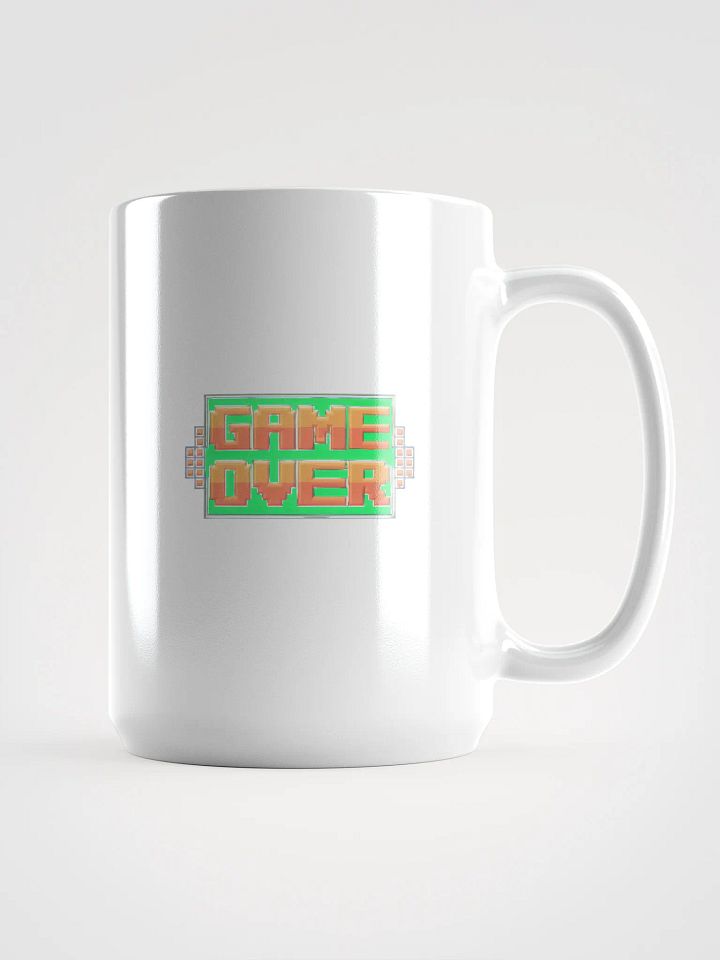 Game Over White Glossy Mug product image (1)