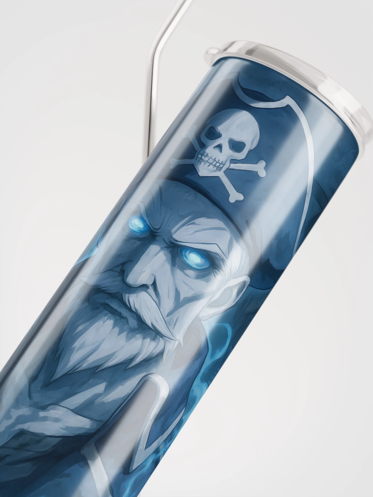 D1STURB3D_MAC Ghost Pirate Stainless Steel Tumbler product image (4)