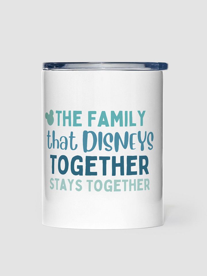 Disney World Family Stainless Steel Tumbler white product image (1)