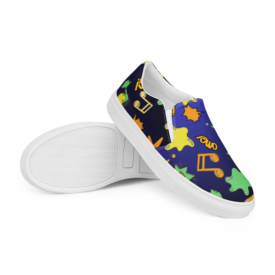 Pop-Art Explosion Slip-On Canvas Shoes product image (12)