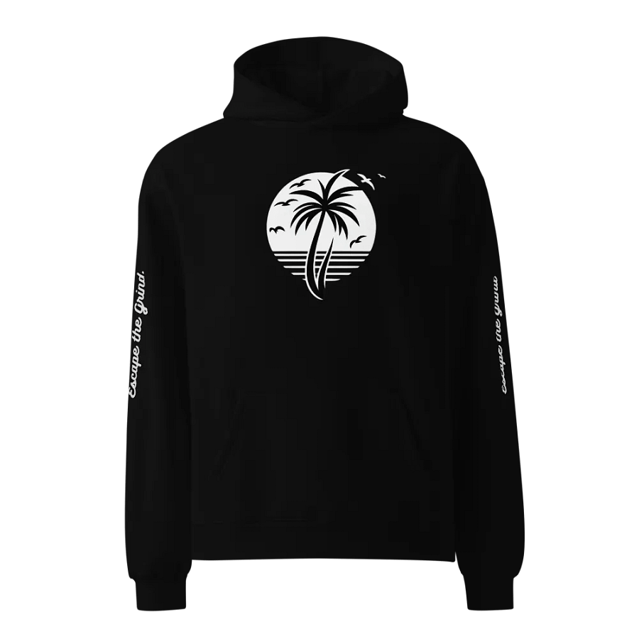 AS Colour Unisex Premium Oversized Hoodie | AI Design travel escape the grind product image (1)