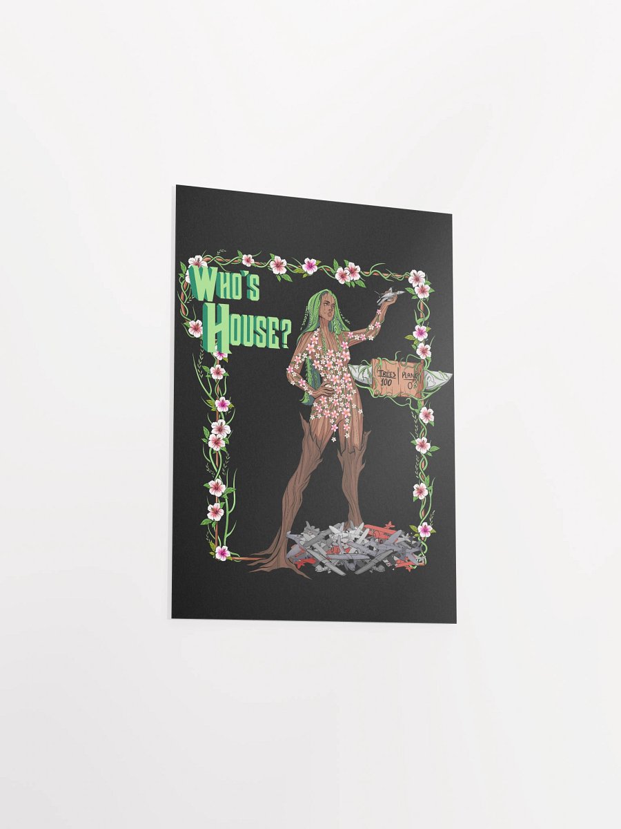 "Who's House, Groot's House" Poster (Dark) product image (14)