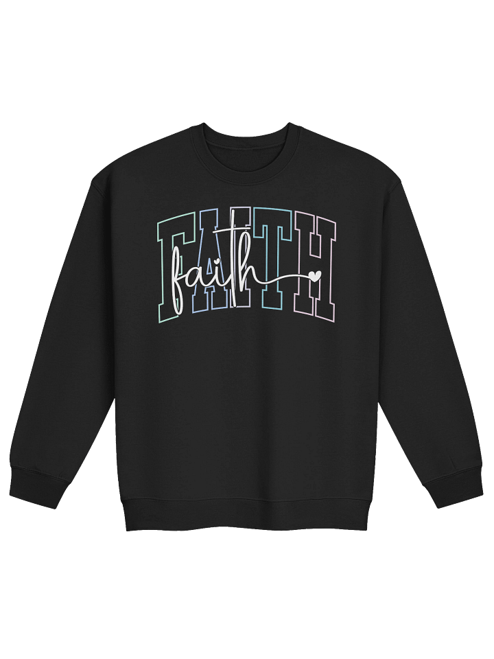 Faith Gradient Crewneck Sweatshirt product image (1)