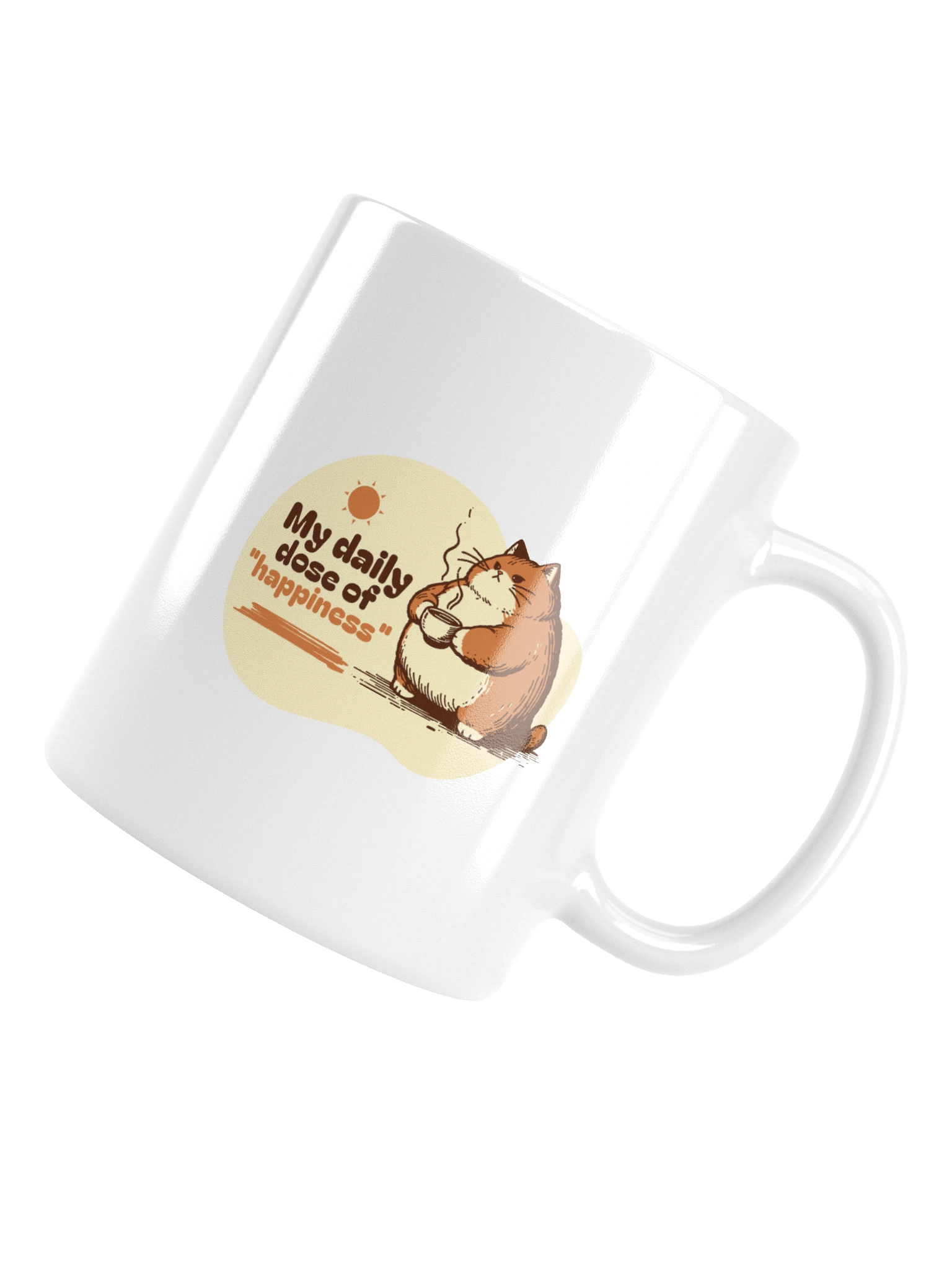 Whimsical Fat Cat Mug Perfect for Coffee Enthusiasts product image (13)