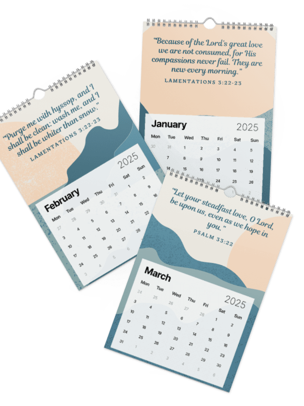 2025 Strength & Hope Wall Calendar product image (2)