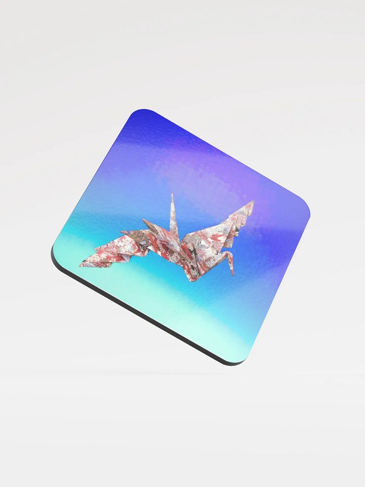 Elegant Origami Crane Coaster product image (1)