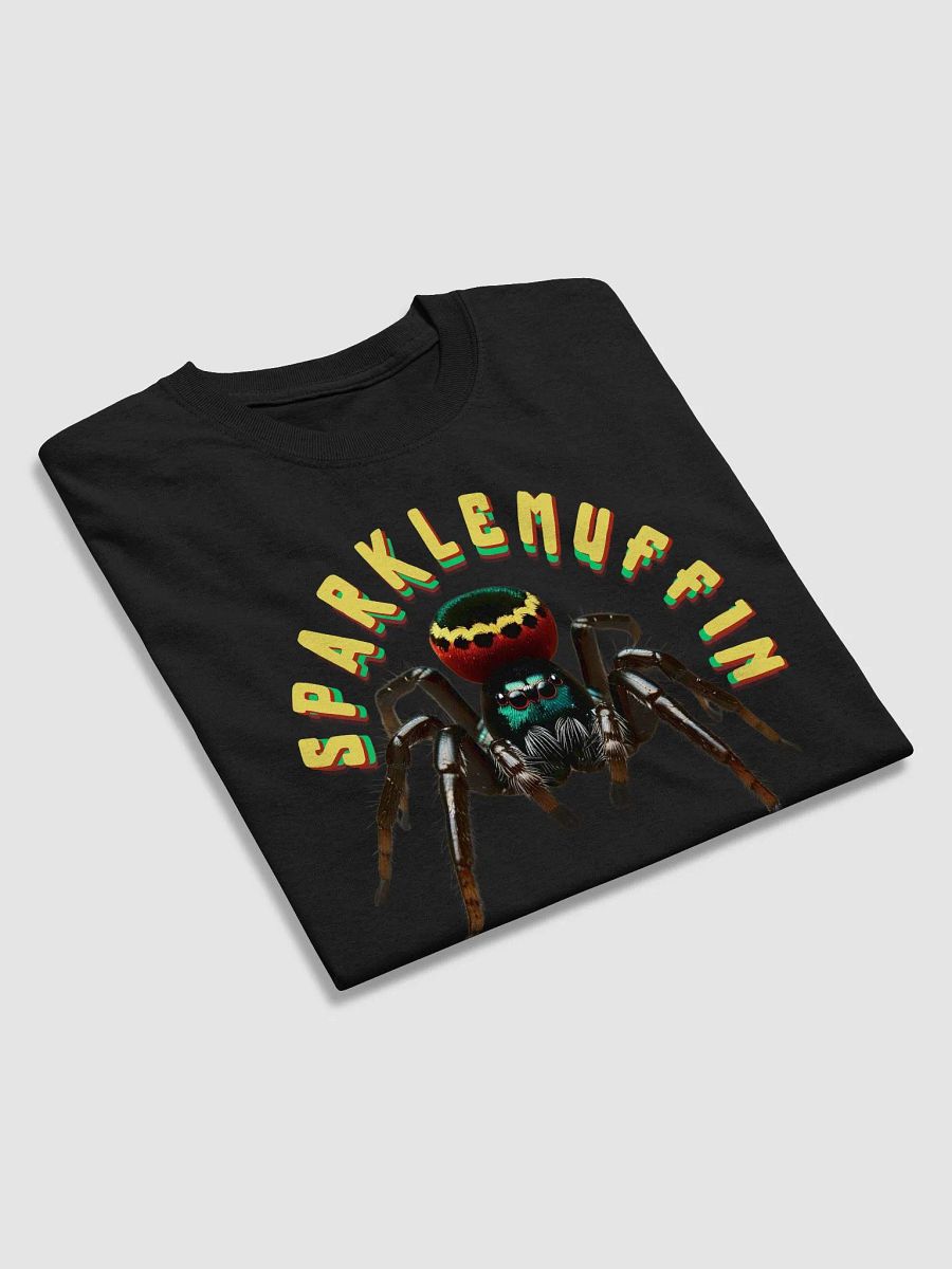Sparklemuffin - Peacock Spider with Rasta Colors Shirt product image (15)