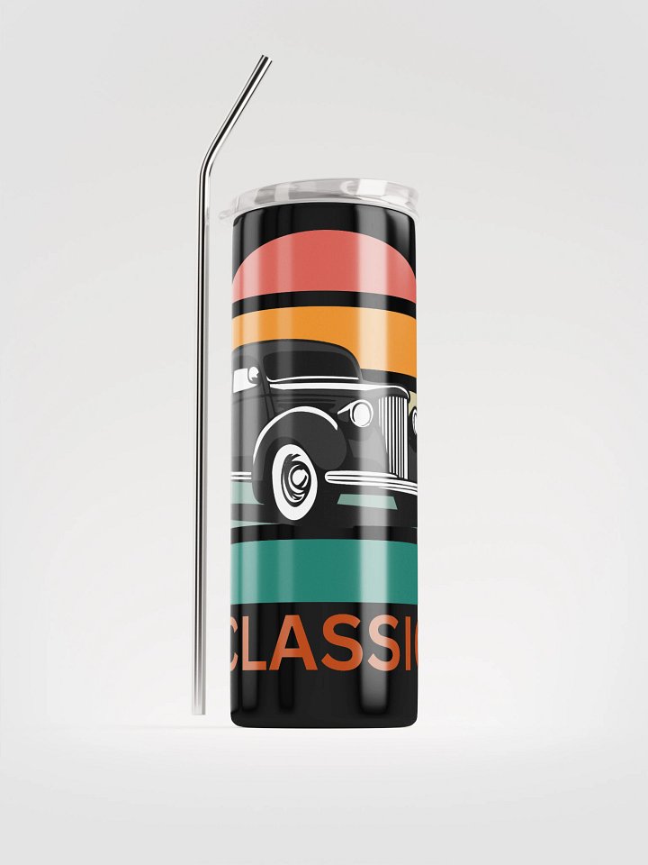 Retro Classic Car Stainless Steel Tumbler product image (1)
