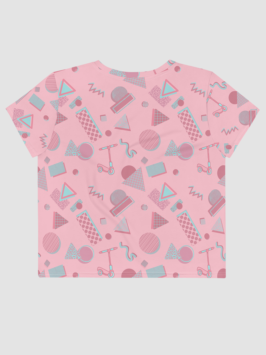 90s Scooter Pop Pastel Crop Tee product image (2)
