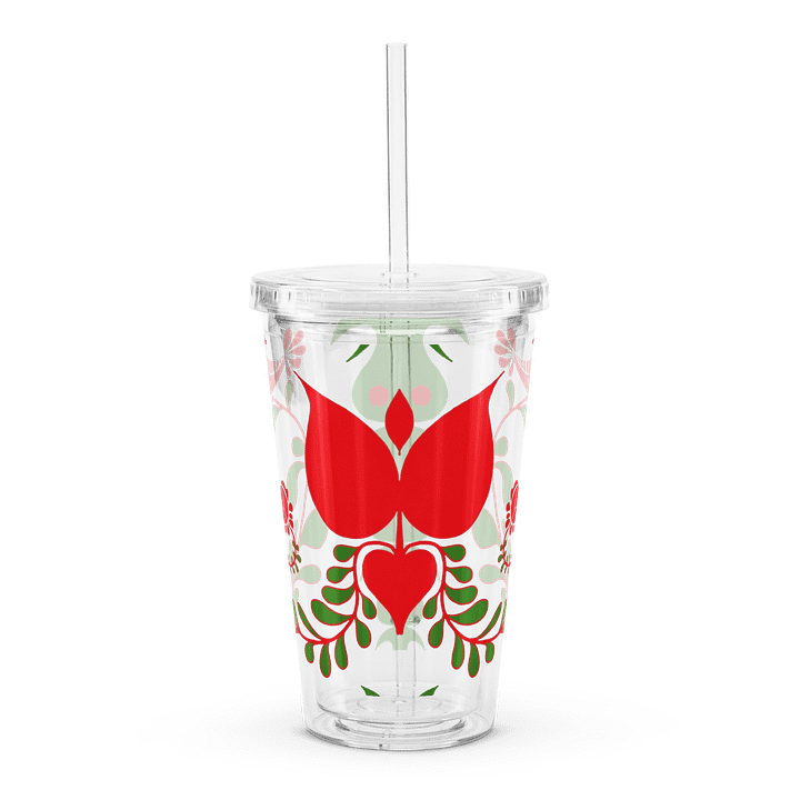 Hungarian Folk Art Double Wall Tumbler product image (1)