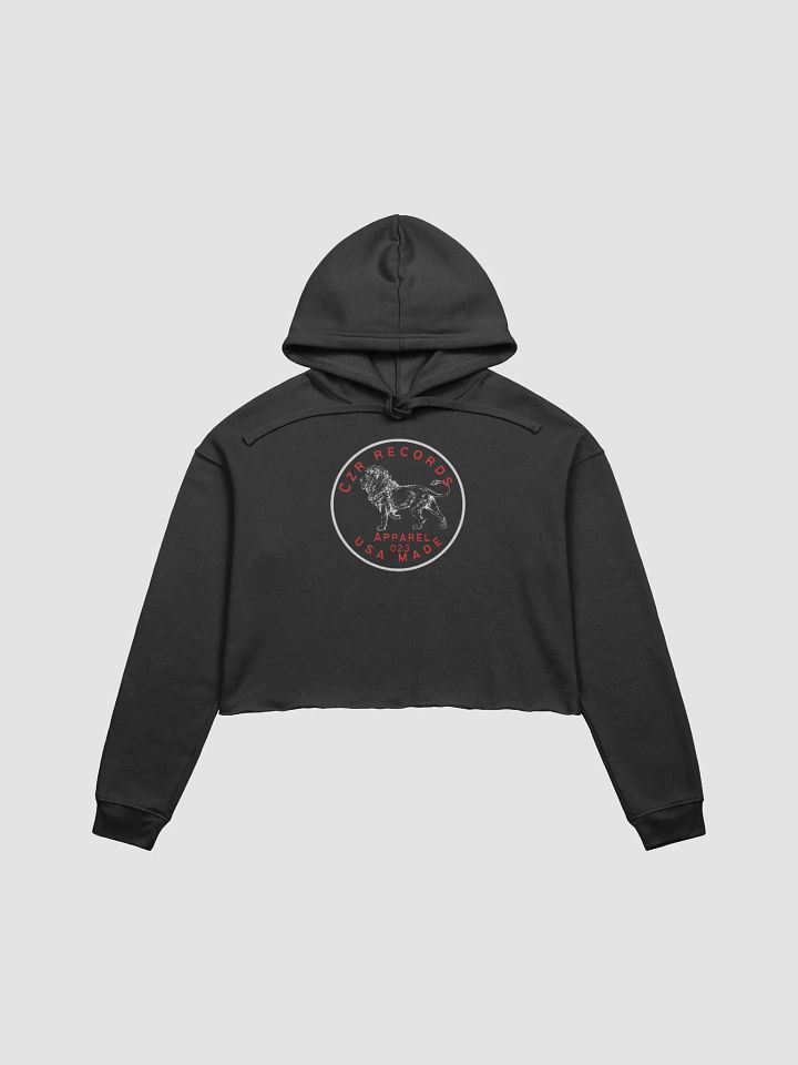 Women's Dime Red Font Crop Hoodie product image (3)
