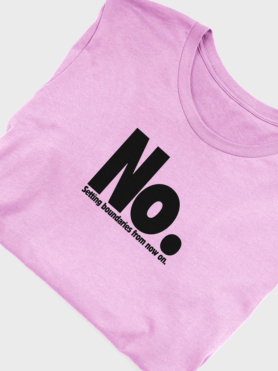 Setting Boundaries T-Shirt - Black Text product image (5)