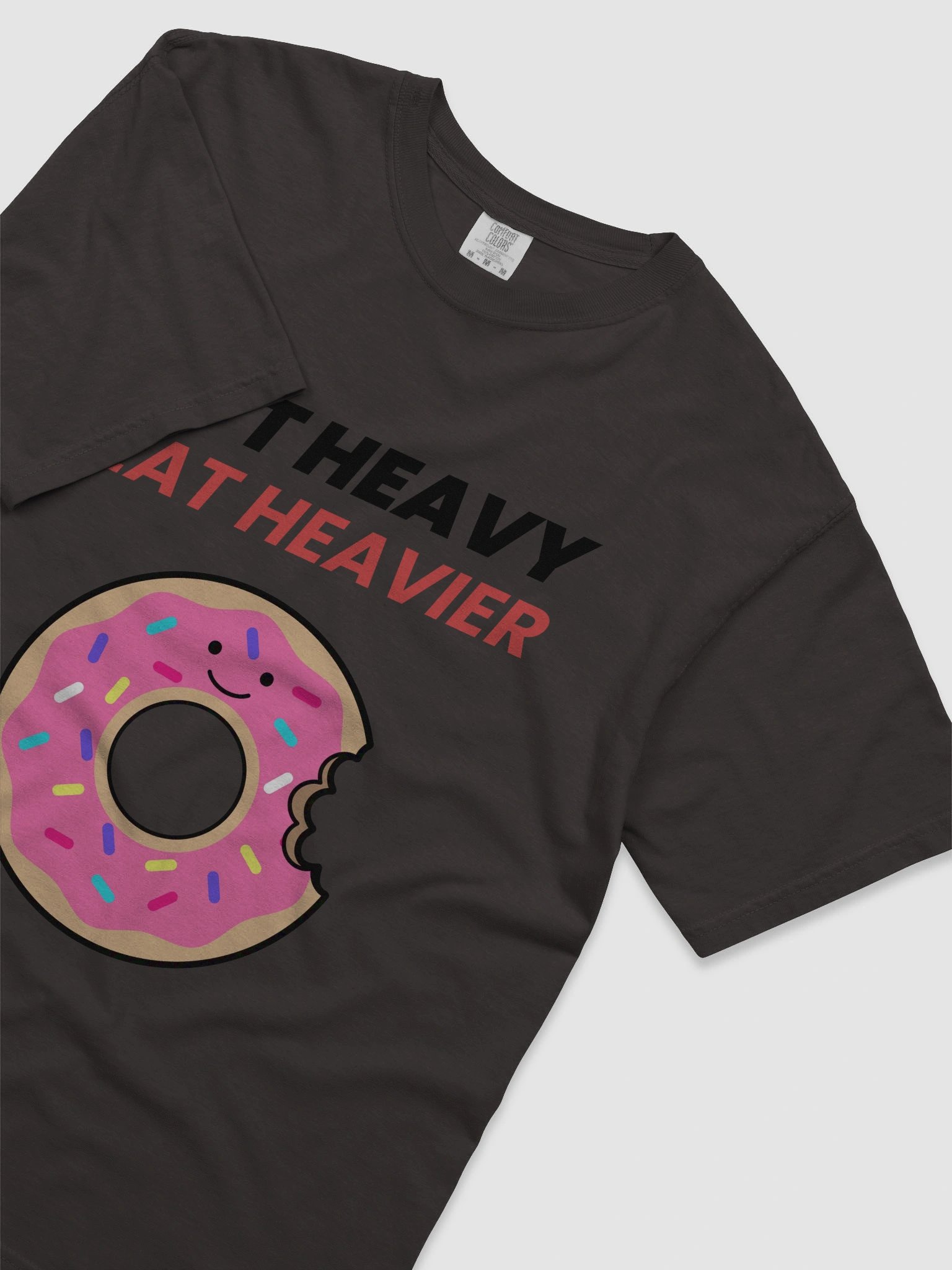 EAT HEAVIER Donut Graphic Tee product image (46)