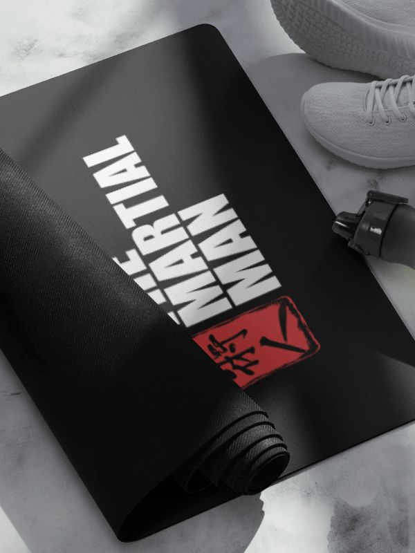 The Martial Man - Black Yoga Mat product image (2)