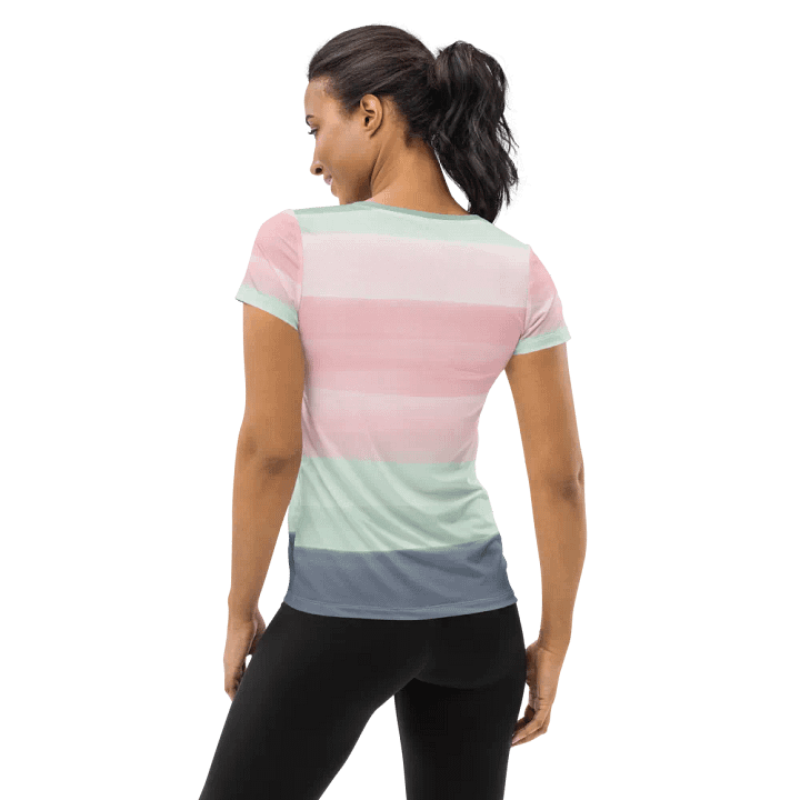 Serene Spectrum Women's Athletic T-Shirt product image (2)